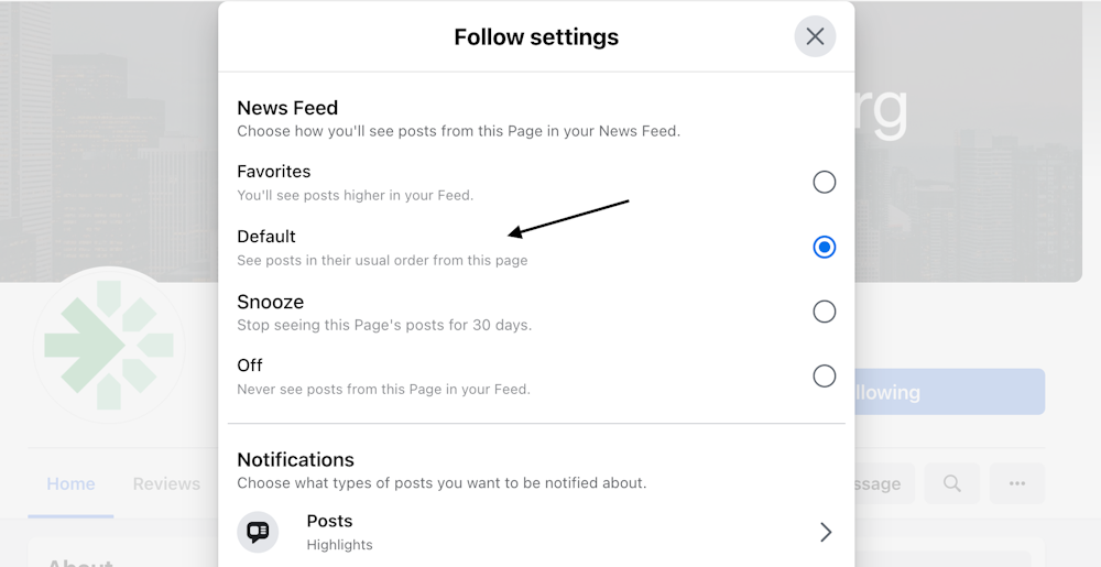 how to re-follow on facebook