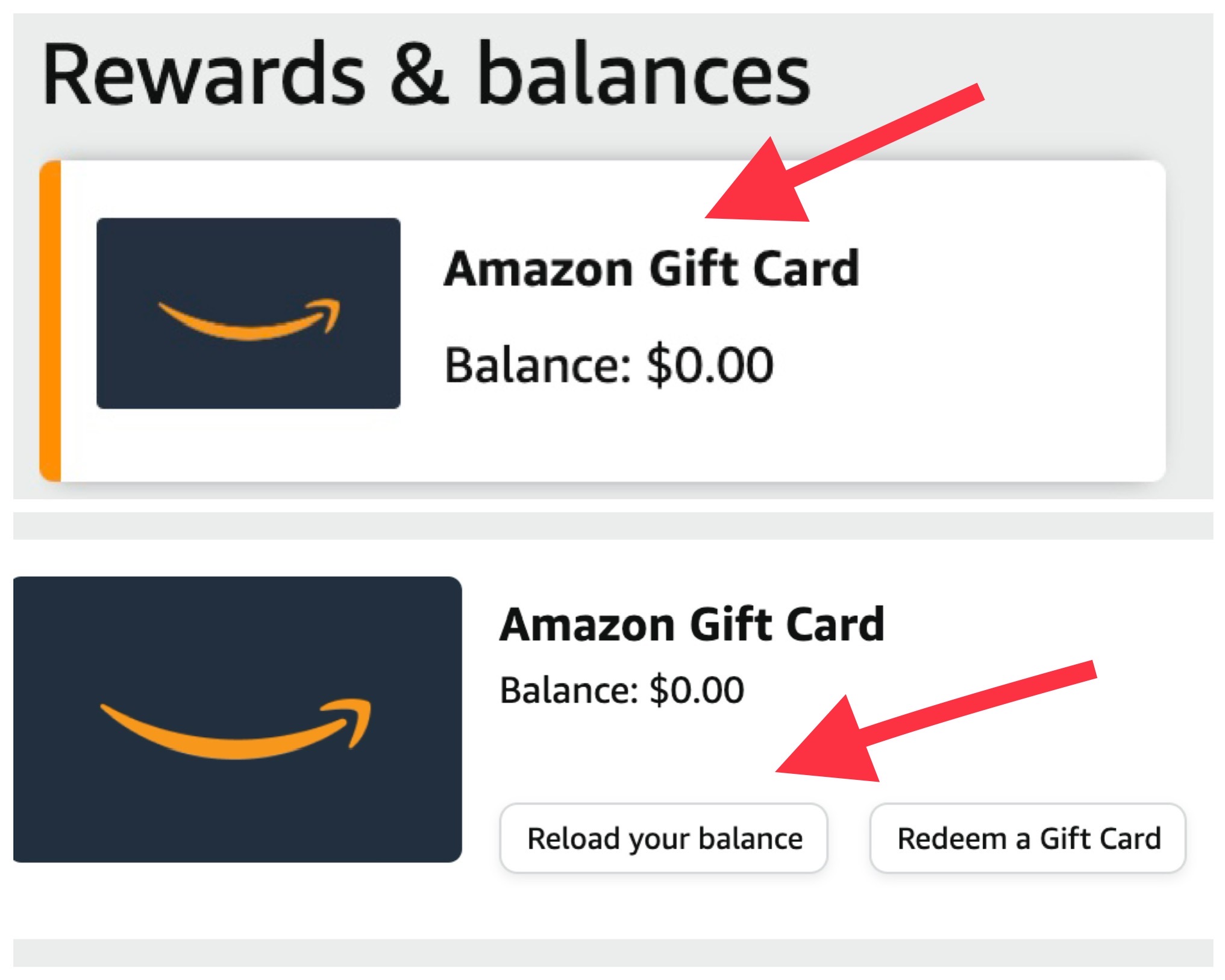 Add funds directly to your Amazon Gift Card balance | by Tip and Tricks By  Cent | Medium