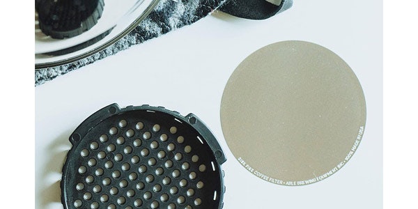 Able metal filter for AeroPress
