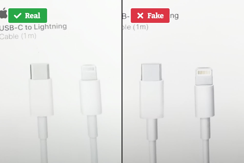iphone - Is this Apple charger cable genuine? - Ask Different