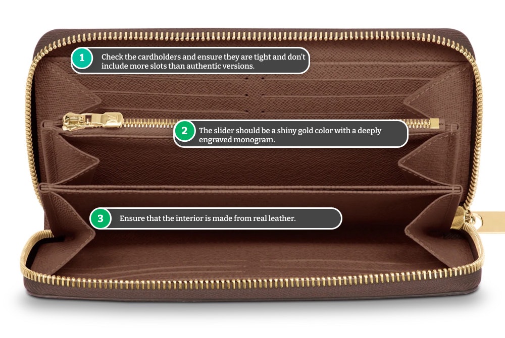 How to tell a real Louis Vuitton women's wallet - Quora