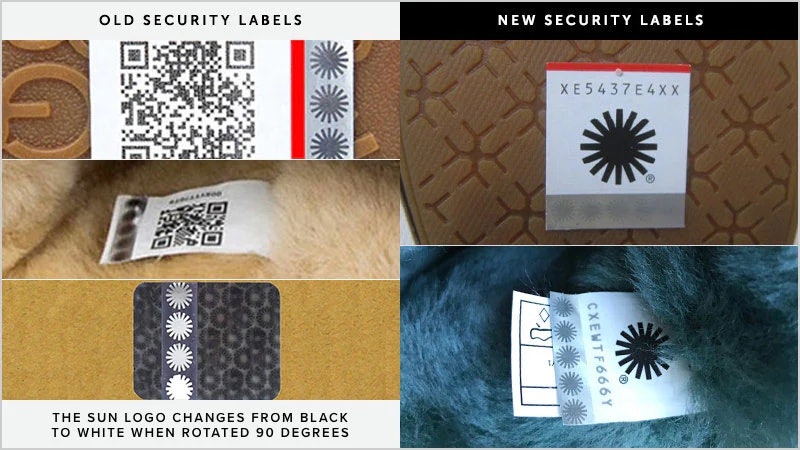 UGG security labels