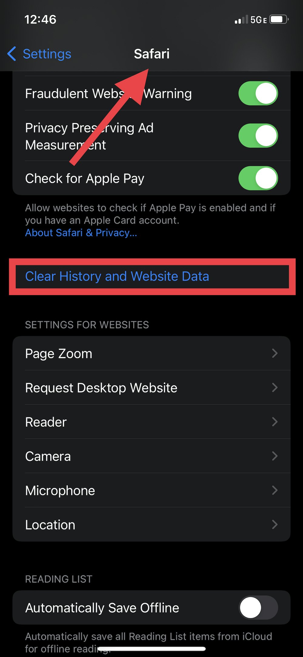 how to clear your cache on iphone