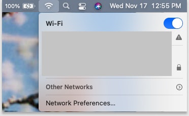 turn off wifi on mac