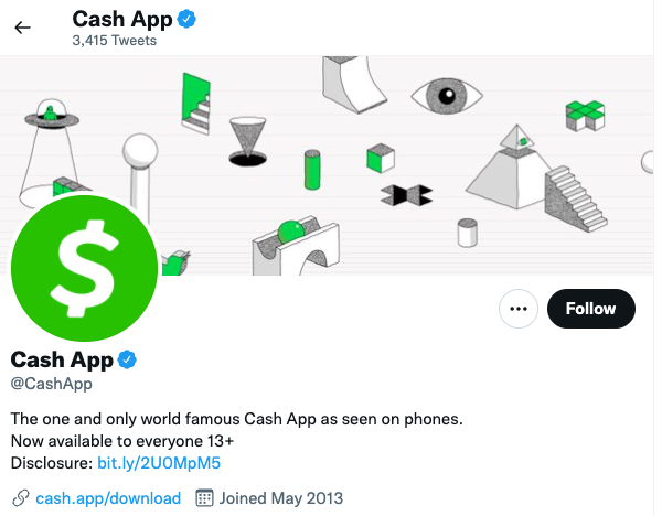 Cash App Giveaway Scam