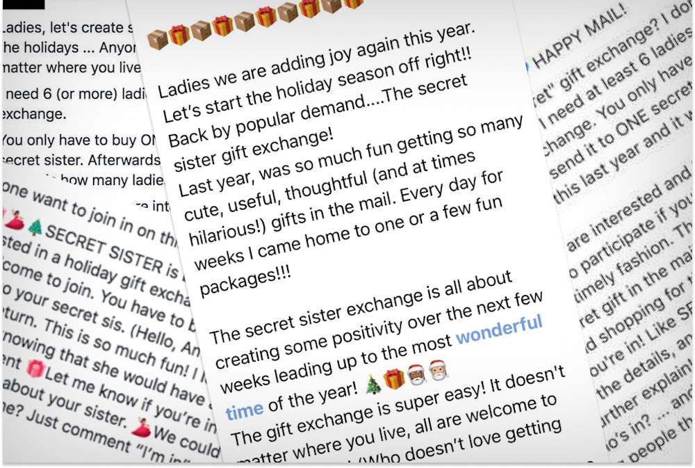 Secret Sister Gift Exchange Explained (Don't Take Part!)