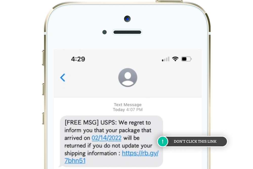 Beware of USPS Text Scams—Don't Click the Link